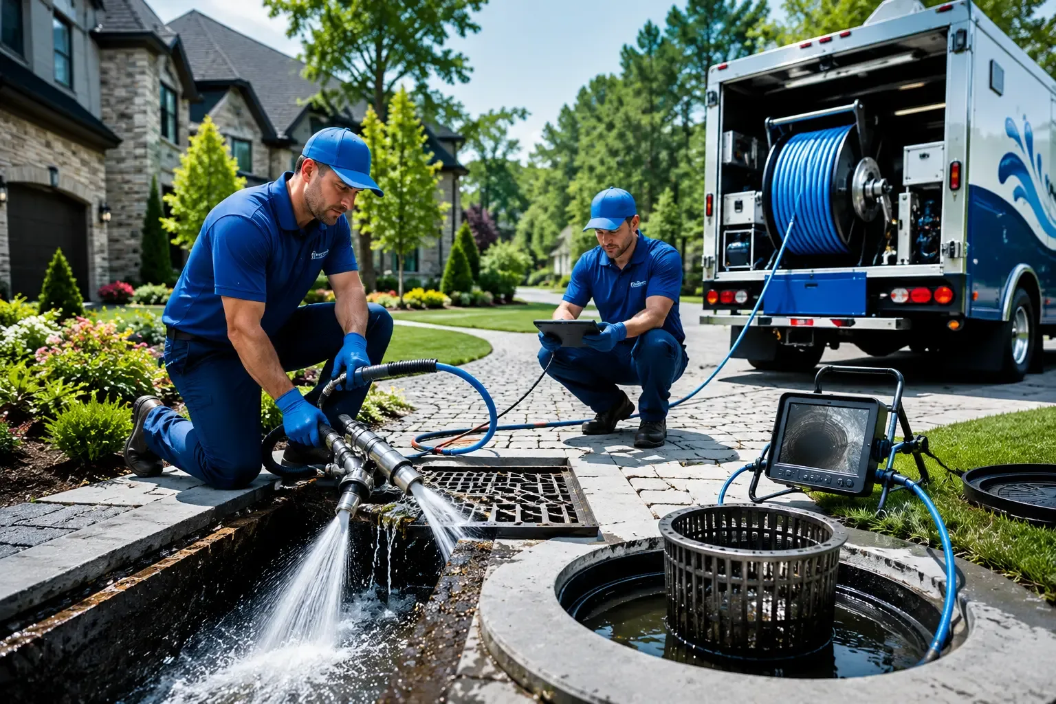 Local outdoor drain cleaning professionals in Grottoes, VA